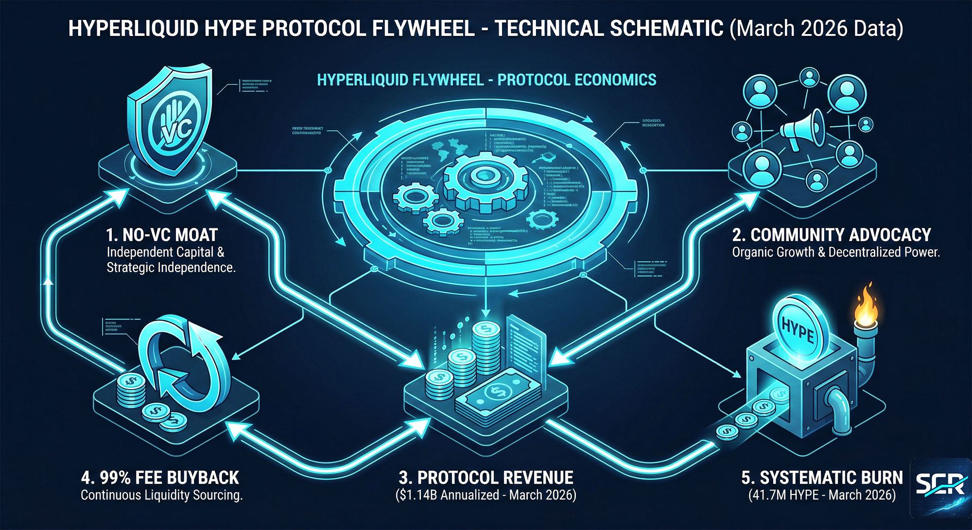 The Decentralized Growth Flywheel