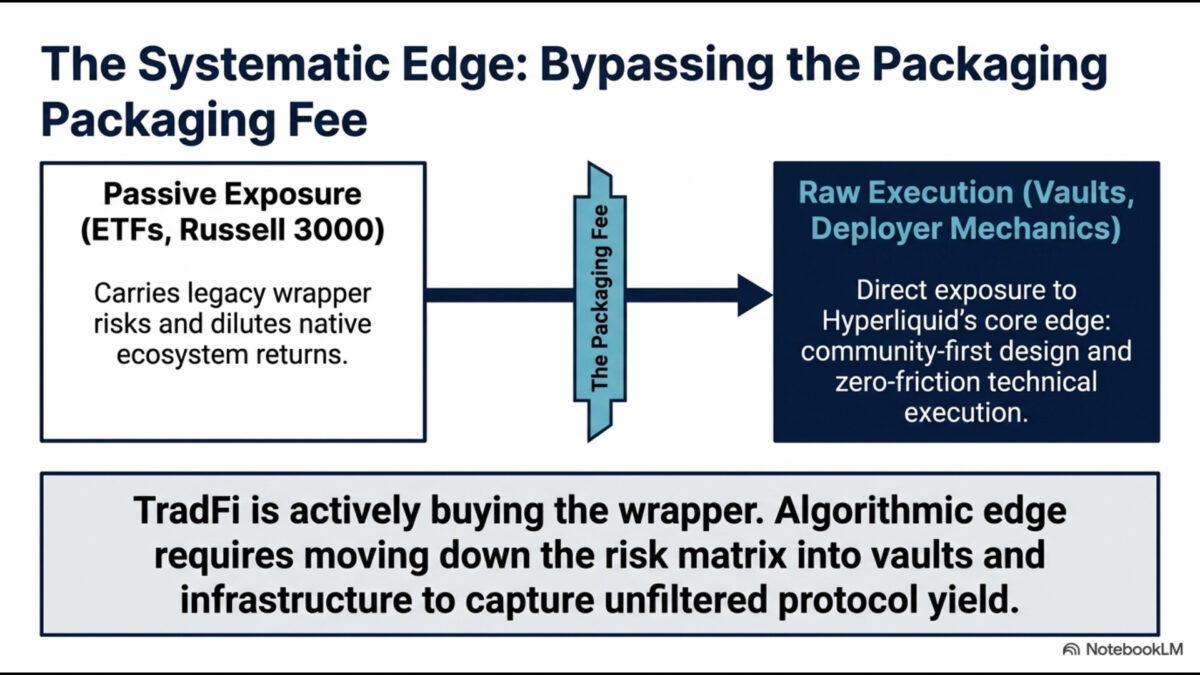Basket infographic of Hyperliquid ecosystem opportunities across the four exposure types